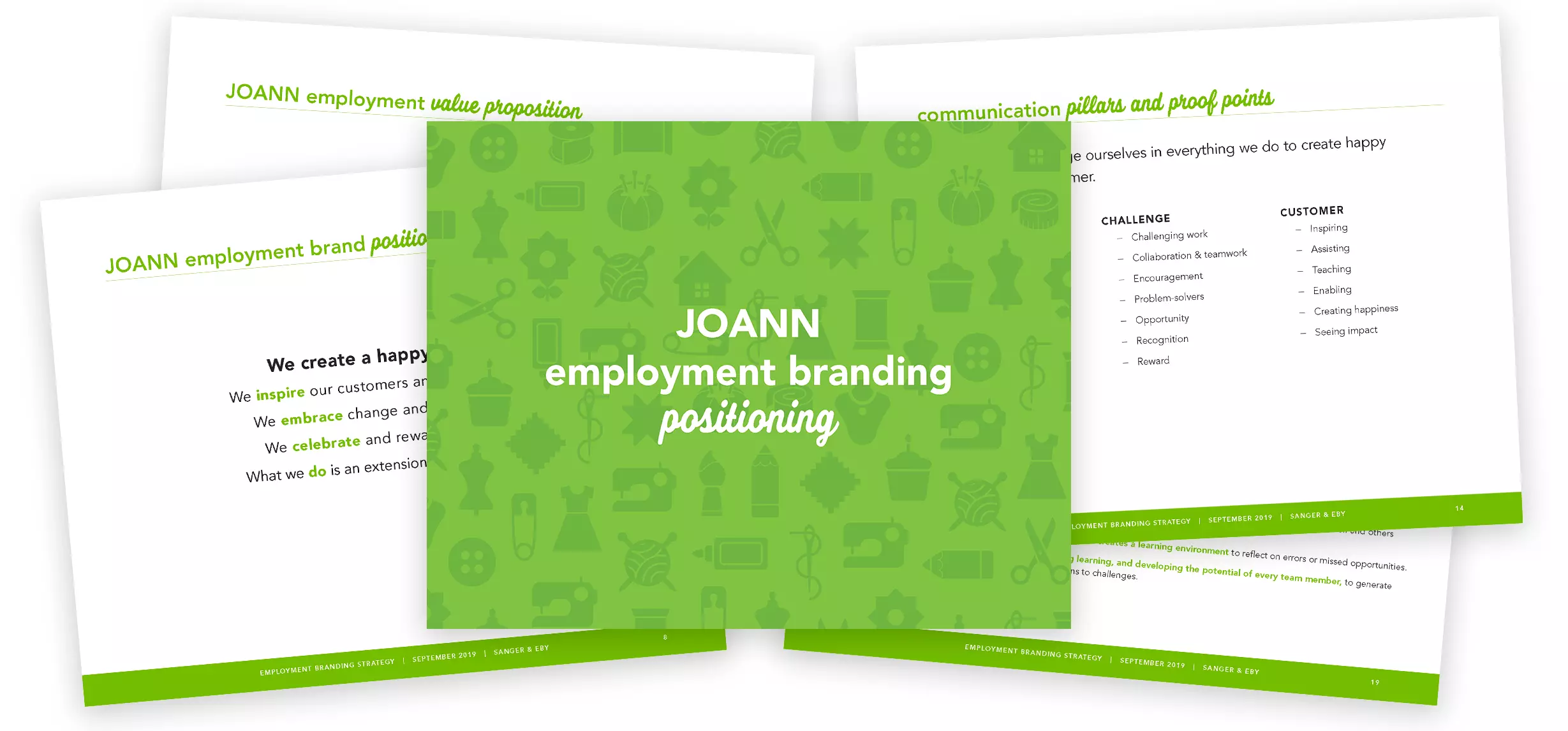JOANN employer branding presentation
